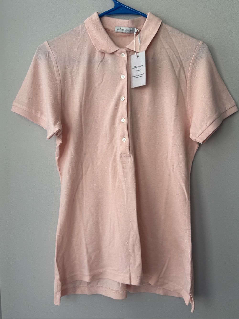 Peter Millar Women’s Polo Shirt Pink Size S